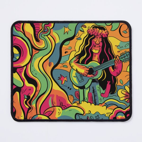 Item preview, Psychedelic hippie retro peace designed and sold by martin max.