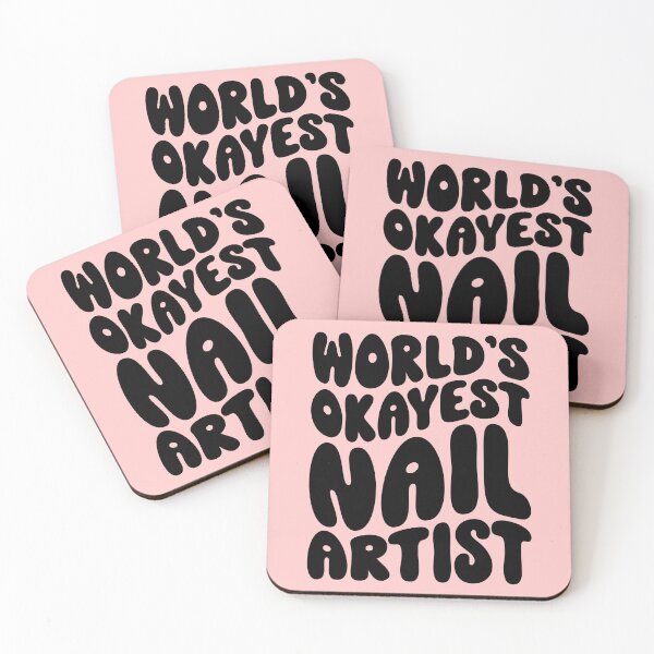 Item preview, World's Okayest Nail Artist designed and sold by kamrankhan.