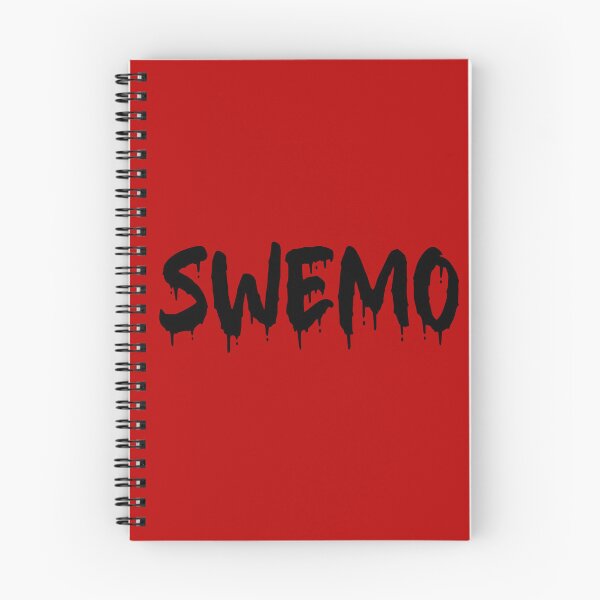 Item preview, BLACK ON RED SWEMO BLOOD DRIP designed and sold by RomeArtCo.