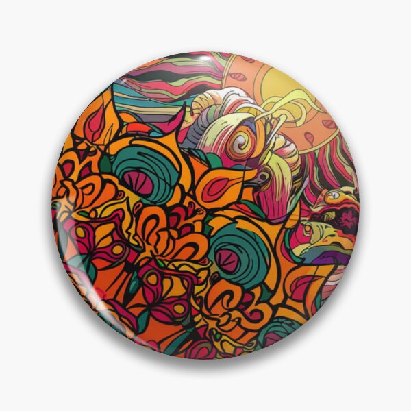 Item preview, Psychedelic hippie retro peace designed and sold by martin max.
