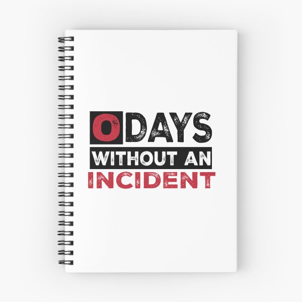 Item preview, Zero Days without an Incident designed and sold by edenjoy-designs.