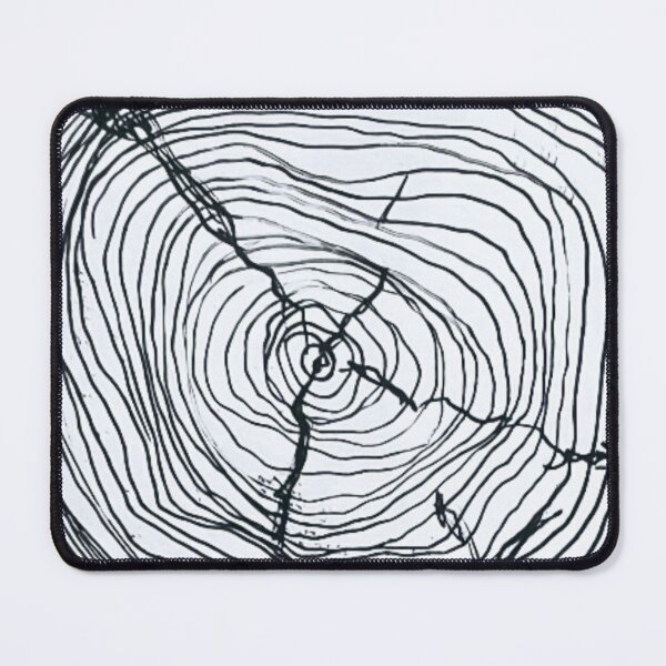 Item preview, tree trunk drawing, black and white sketch designed and sold by indigowave.
