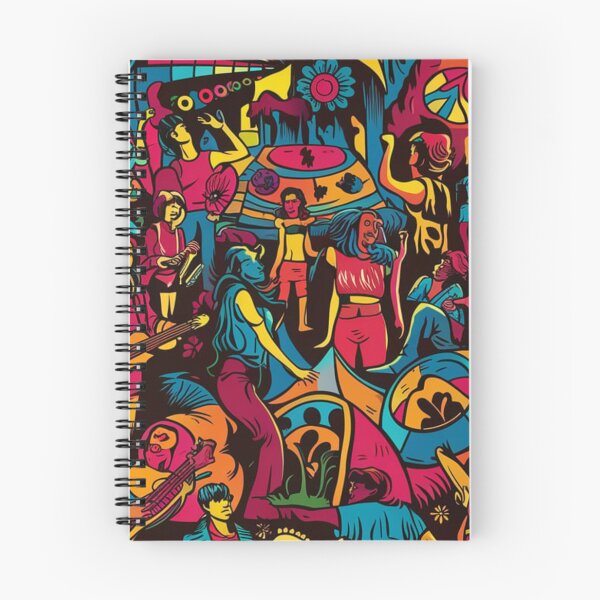 Item preview, Psychedelic hippie retro trippy designed and sold by martin max.