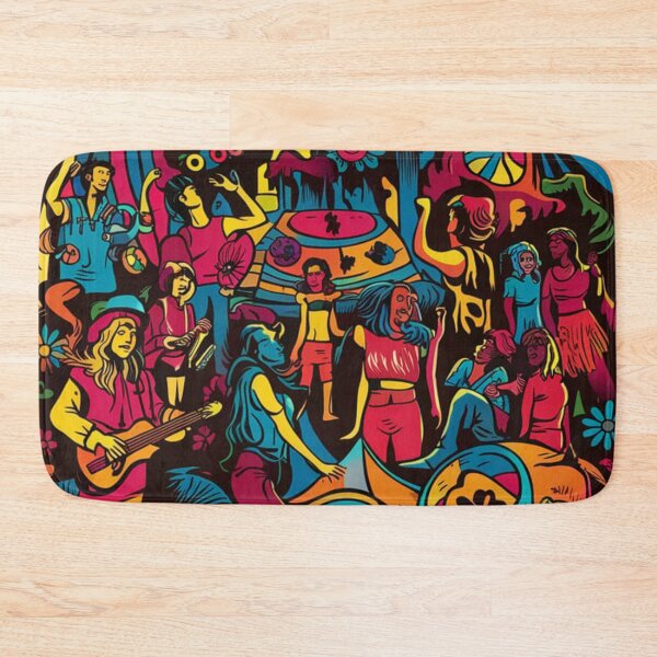 Item preview, Psychedelic hippie retro trippy designed and sold by martin max.