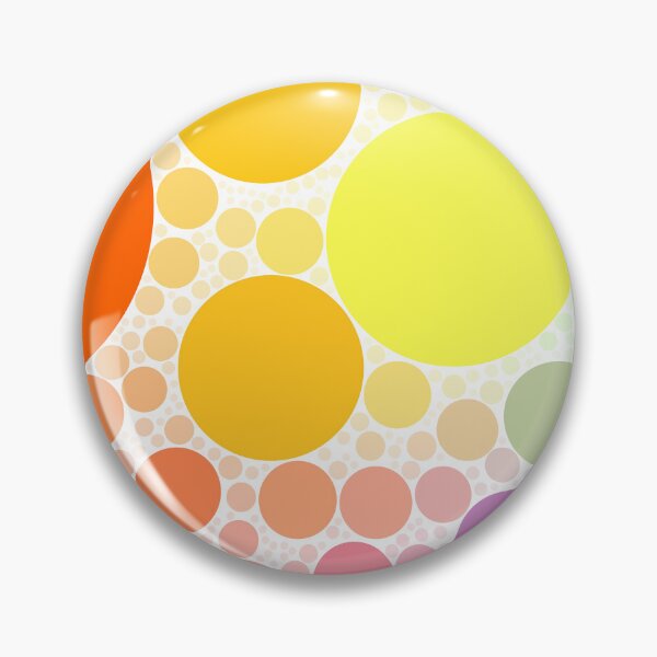 Item preview, Rainbow Bubbles Polka Dots Pattern designed and sold by patternsoup.