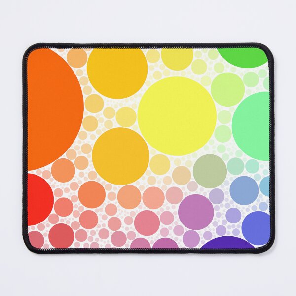 Item preview, Rainbow Bubbles Polka Dots Pattern designed and sold by patternsoup.