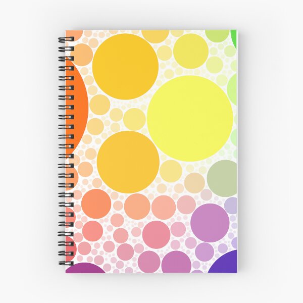 Item preview, Rainbow Bubbles Polka Dots Pattern designed and sold by patternsoup.