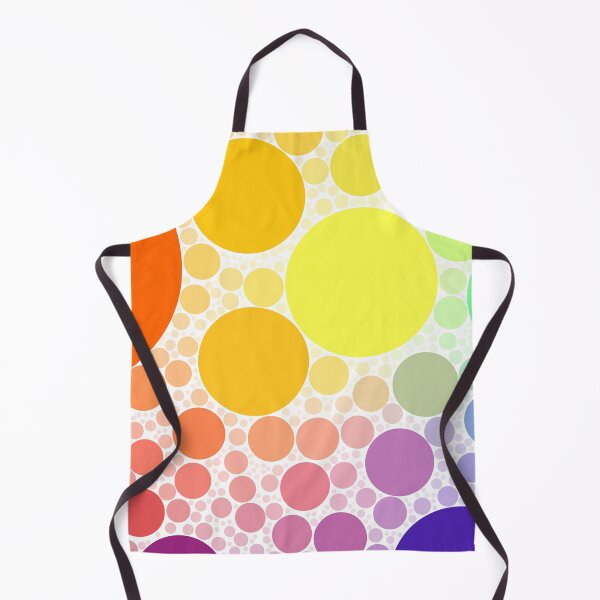 Item preview, Rainbow Bubbles Polka Dots Pattern designed and sold by patternsoup.