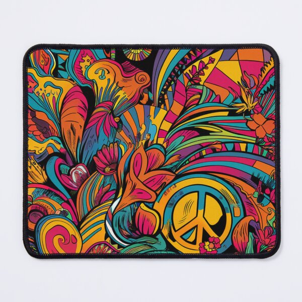 Item preview, Psychedelic hippie retro trippy designed and sold by martin max.