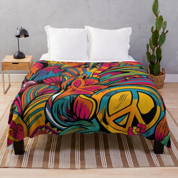 Item preview, Psychedelic hippie retro trippy designed and sold by martin max.