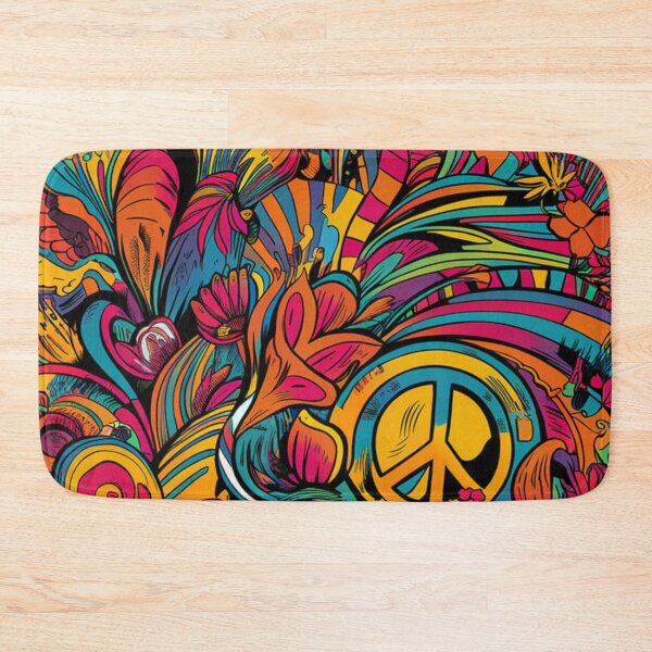 Item preview, Psychedelic hippie retro trippy designed and sold by martin max.