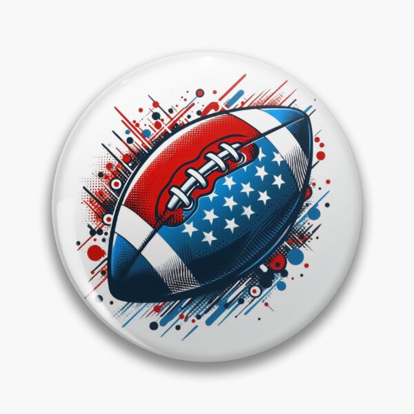 Item preview, Touchdown Independence: Celebrating July 4th with Football designed and sold by PictoVibe.