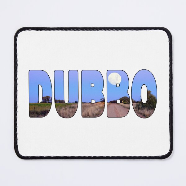 Item preview, DUBBO - Outback NSW Australia Country Road Moonrise. designed and sold by Adam Gormley.
