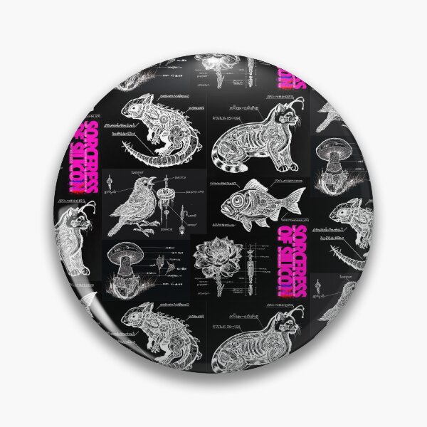 Item preview, Somnackarapian Flora & Fauna - Sorceress Of Silicon  designed and sold by Shiny Red Nothing.