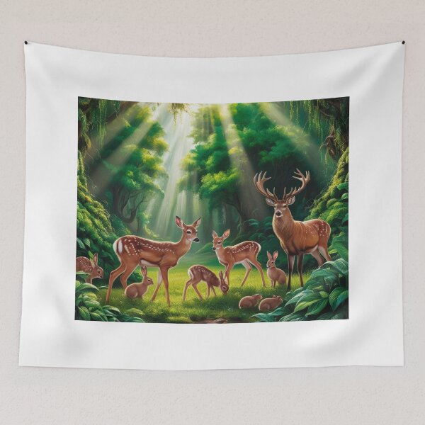 Item preview, Emerald Paradise: Majestic Forest Life designed and sold by eprojetoas.