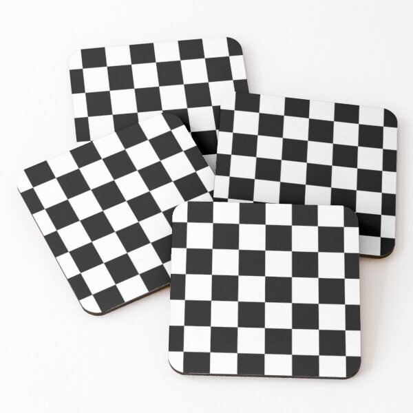 Item preview, Black and white checkered pattern  designed and sold by Starfox120.