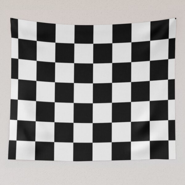 Item preview, Black and white checkered pattern  designed and sold by Starfox120.