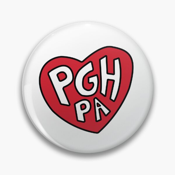 Item preview, PGH PA Heart  designed and sold by akachayy.