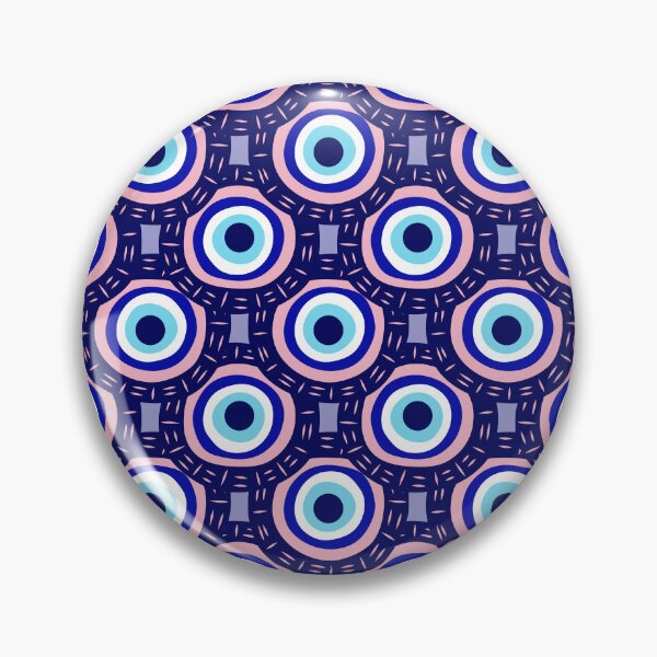 Item preview, Evil Eye Abstract Pattern designed and sold by PeachyLitchi.