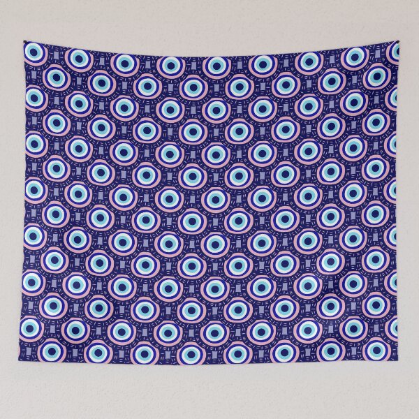 Item preview, Evil Eye Abstract Pattern designed and sold by PeachyLitchi.