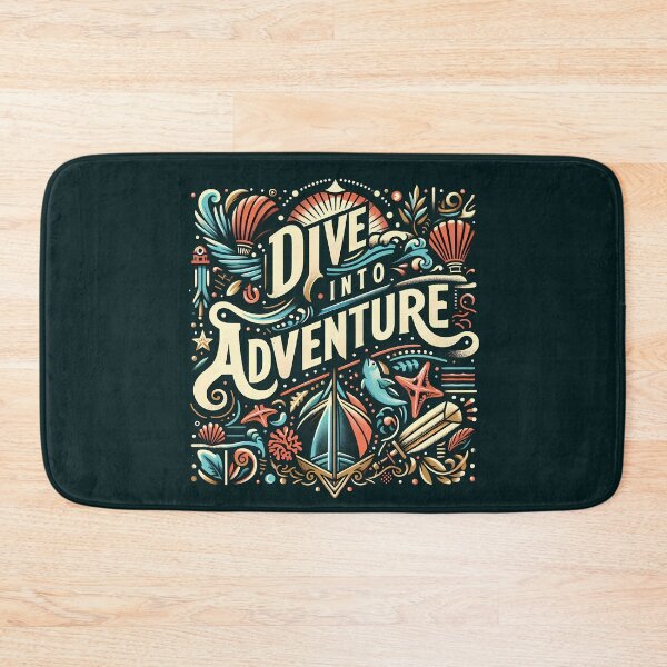 Item preview, Dive into Adventure, typography designed and sold by maxmaj.