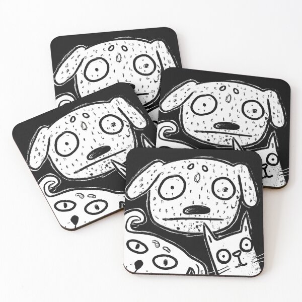 Item preview, Odd dogs and cat lookin designed and sold by JustforFunlol.
