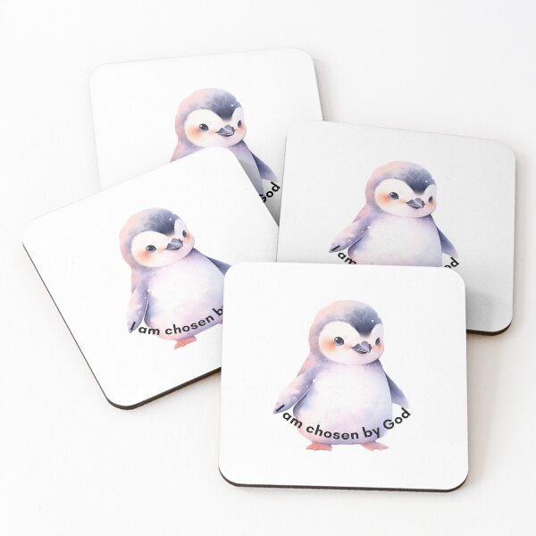 Item preview, Cute Penguin - I am Chosen by God designed and sold by AnimalMenagerie.