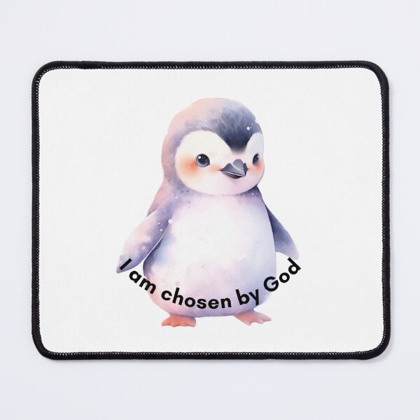 Item preview, Cute Penguin - I am Chosen by God designed and sold by AnimalMenagerie.