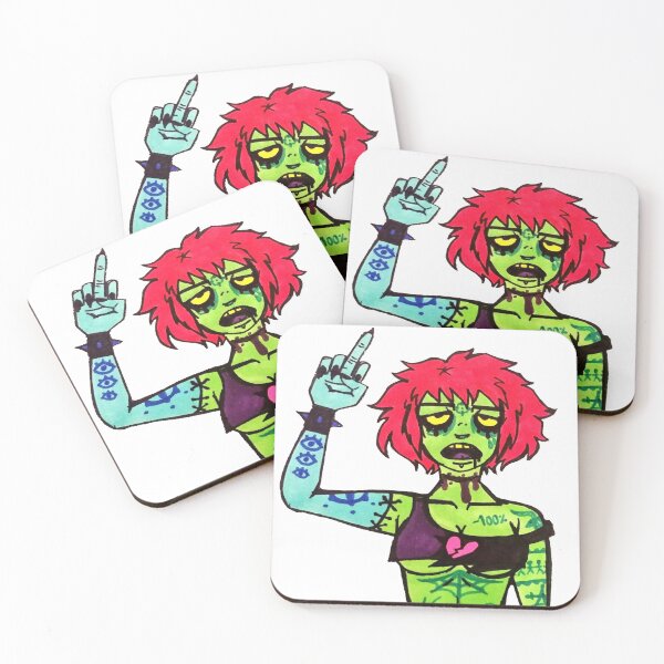 Item preview, Zombie girl designed and sold by swizzlelolly.