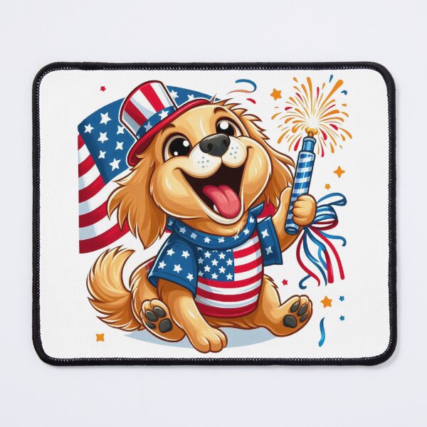 Item preview, Star-Spangled Pup: Celebrating July 4th with Style designed and sold by PictoVibe.