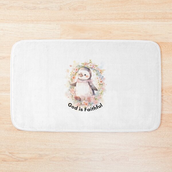 Item preview, Cute Penguin - God is Faithful designed and sold by AnimalMenagerie.