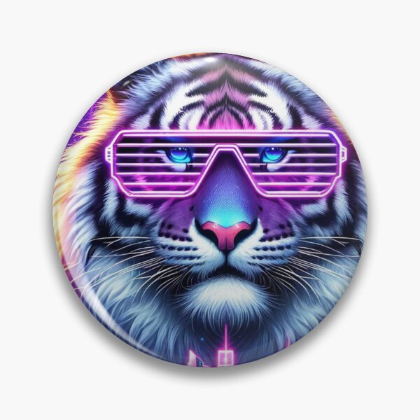 Item preview, Urban Neon Tiger designed and sold by AmigosFurEver.