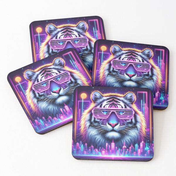 Item preview, Urban Neon Tiger designed and sold by AmigosFurEver.