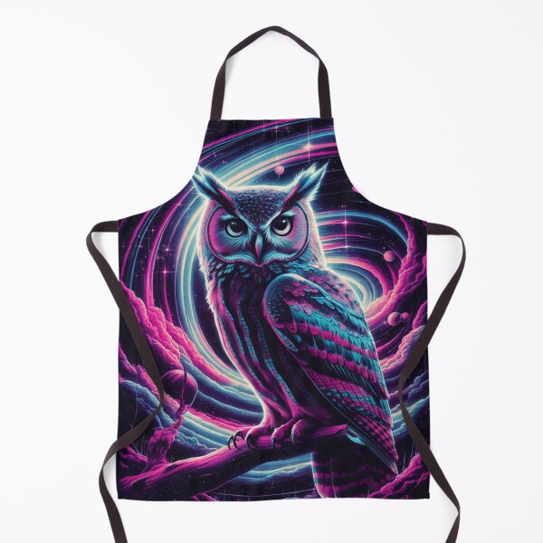 Item preview, Retro Galactic Owl designed and sold by Exodoi.