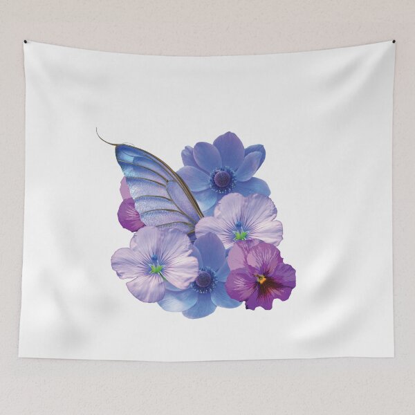 Item preview, Lavender color floral art designed and sold by Kinkalow.