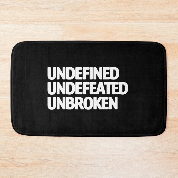 Item preview, UNDEFINED UNDEFEATED UNBROKEN  designed and sold by THELOSTHOUSE.
