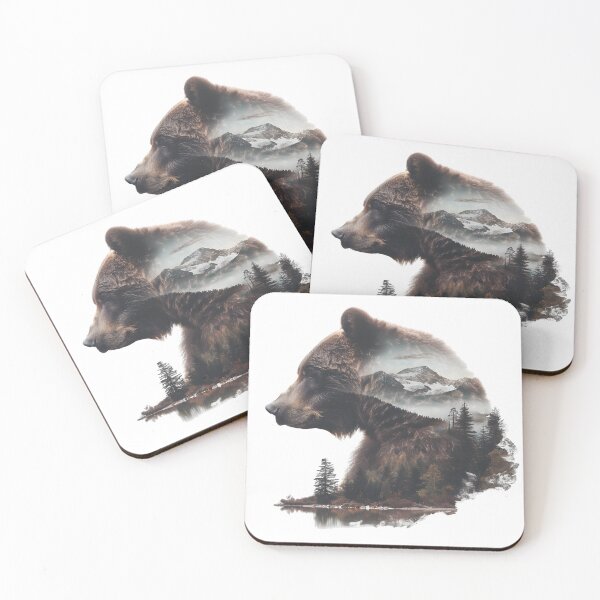 Item preview, Bear Mountain designed and sold by ArtbyAiGallery.