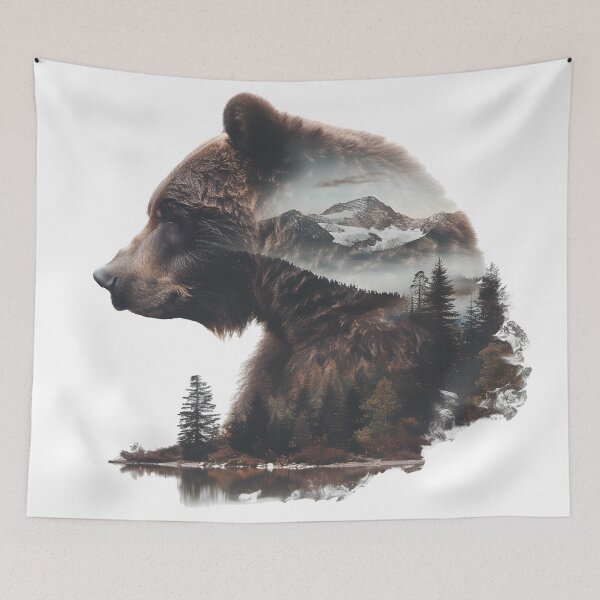 Item preview, Bear Mountain designed and sold by ArtbyAiGallery.