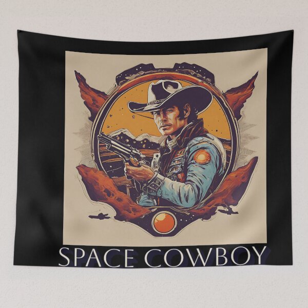 Item preview, SPACE COWBOY designed and sold by FitEnvy.