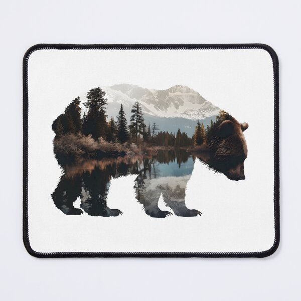 Item preview, Bear Wilderness designed and sold by ArtbyAiGallery.