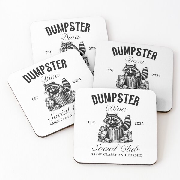 Item preview, Dumpster Diva Raccoon, Funny Racoon Men's Tee,Cute Animals, Funny Women's Weird Cute Tee designed and sold by SnuggleSafari.