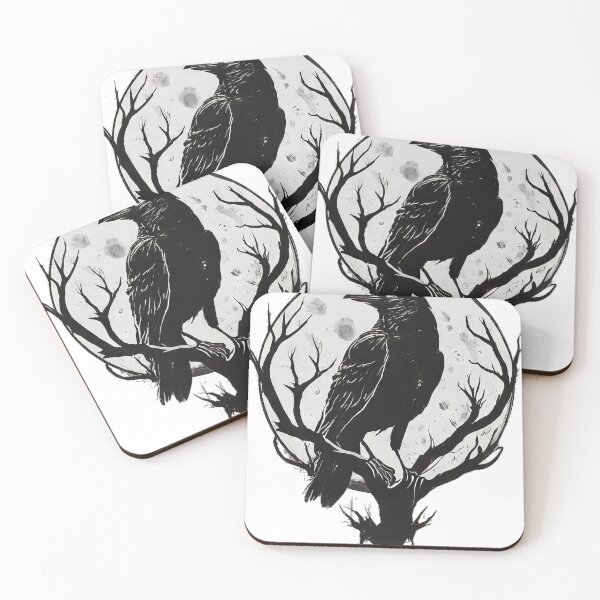Item preview, Crow Moon Silhouette designed and sold by LilCrow22.