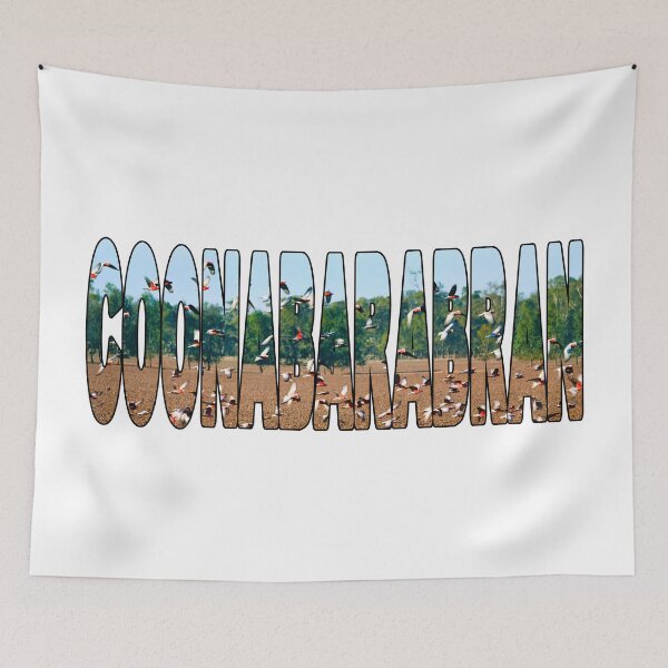 Item preview, COONABARABRAN - Outback NSW Australia Flock of Gallas designed and sold by Adam Gormley.