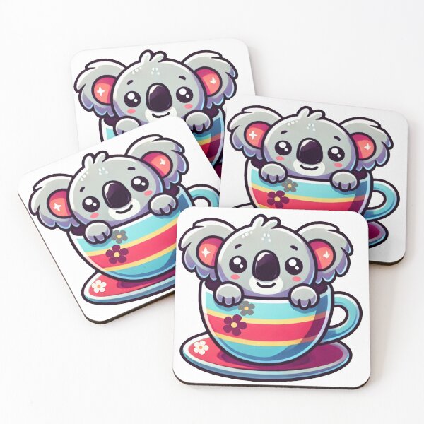 Item preview, Cozy Koala in a Teacup designed and sold by ArtistryTouch.