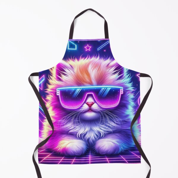 Item preview, Stellar Neon Kitten designed and sold by AmigosFurEver.