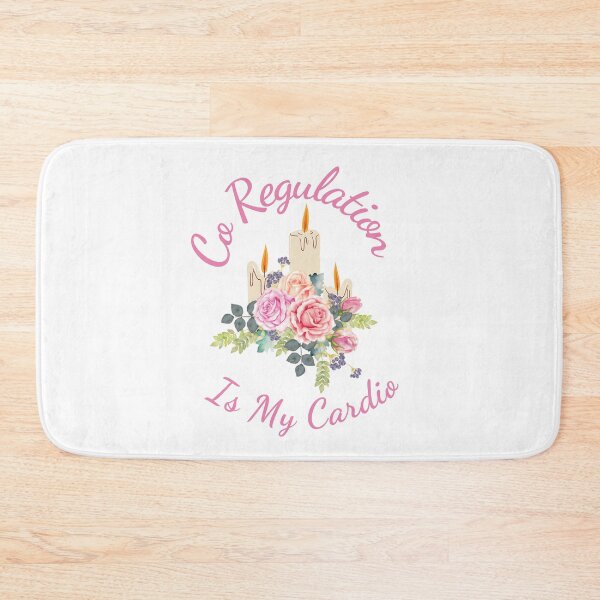 Item preview, Flower Candle Co Regulation Is My Cardio designed and sold by Wiss2Arts.