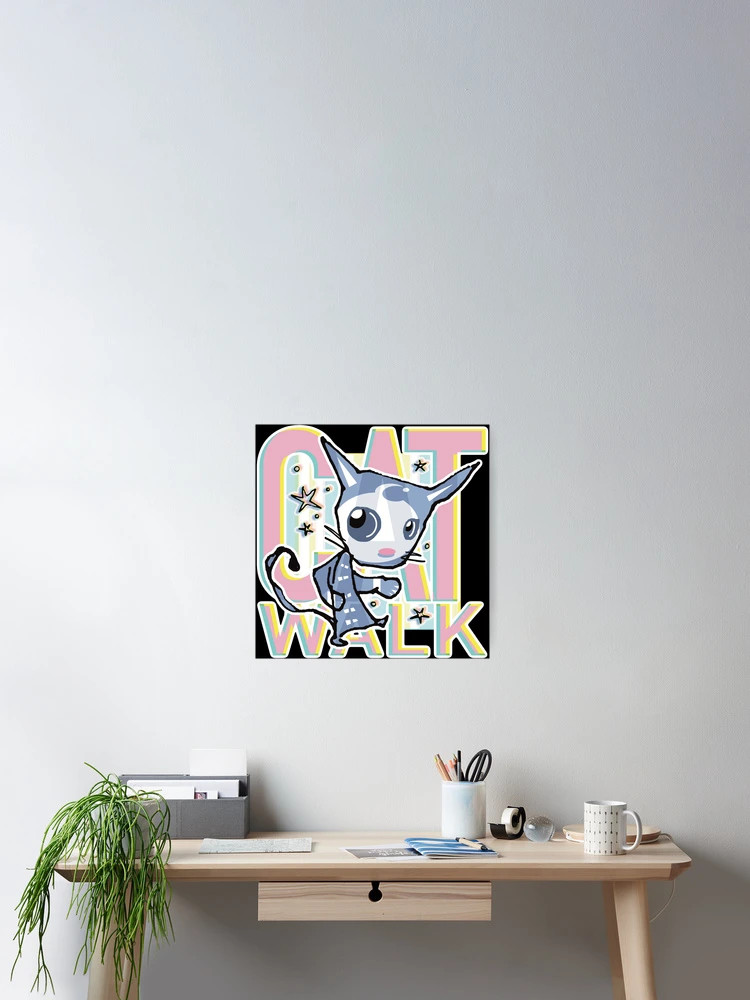 Thumbnail 2 of 3, Poster, Cat Walk designed and sold by Rickybrook.