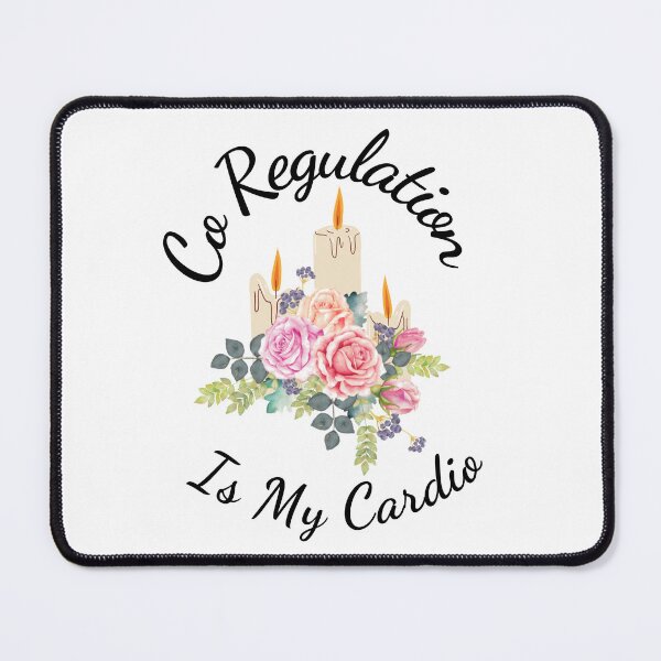 Item preview, Flower Candle Co Regulation Is My Cardio designed and sold by Wiss2Arts.