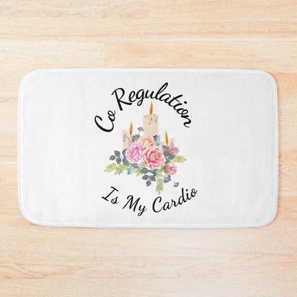 Item preview, Flower Candle Co Regulation Is My Cardio designed and sold by Wiss2Arts.