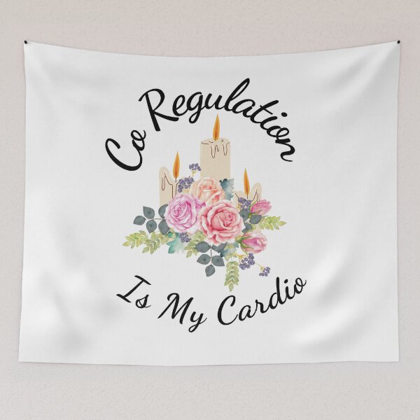 Item preview, Flower Candle Co Regulation Is My Cardio designed and sold by Wiss2Arts.